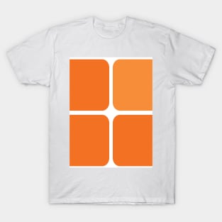 Large Orange Tiles T-Shirt